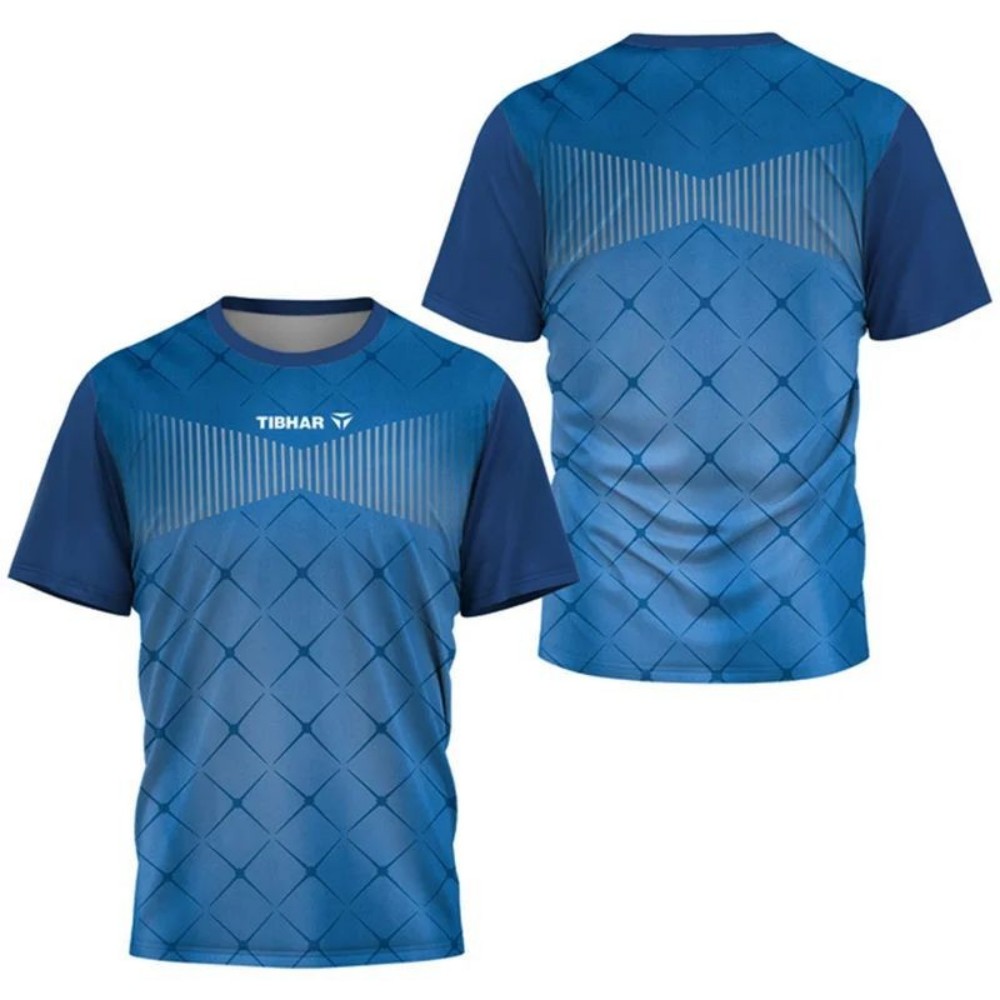 Table Tennis China - T-shirt de sport pour homme, manches