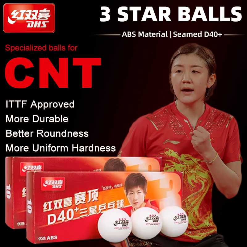 Table Tennis How To Play - Balles de Ping-Pong DHS D40 +
