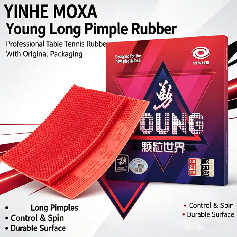 Table Tennis How To Play - Caoutchouc de tennis de table YINHE