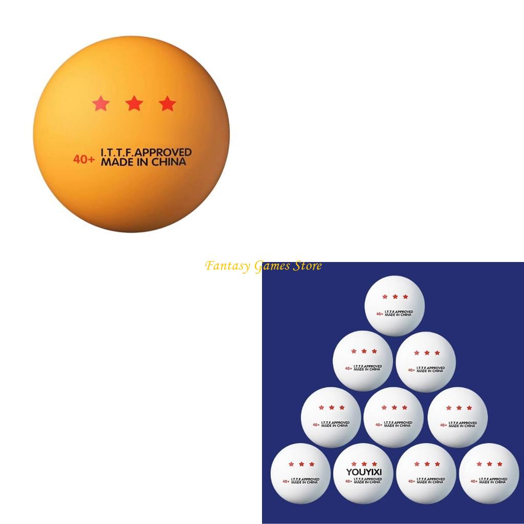 Table Tennis Pc - 10 PCS Pingpong Balls 3 étoiles