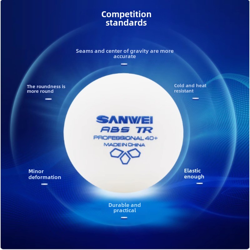 50 100 pièces Sanwei nouveaux  - Table Tennis How To Play avis et prix