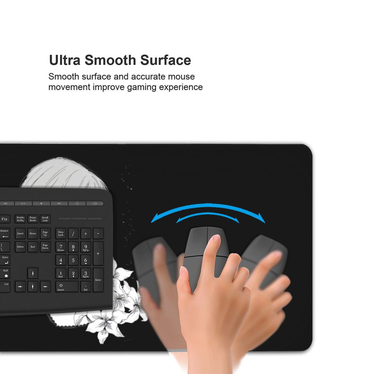 Grand tapis de souris avec mot - Table Tennis Pc avis et prix