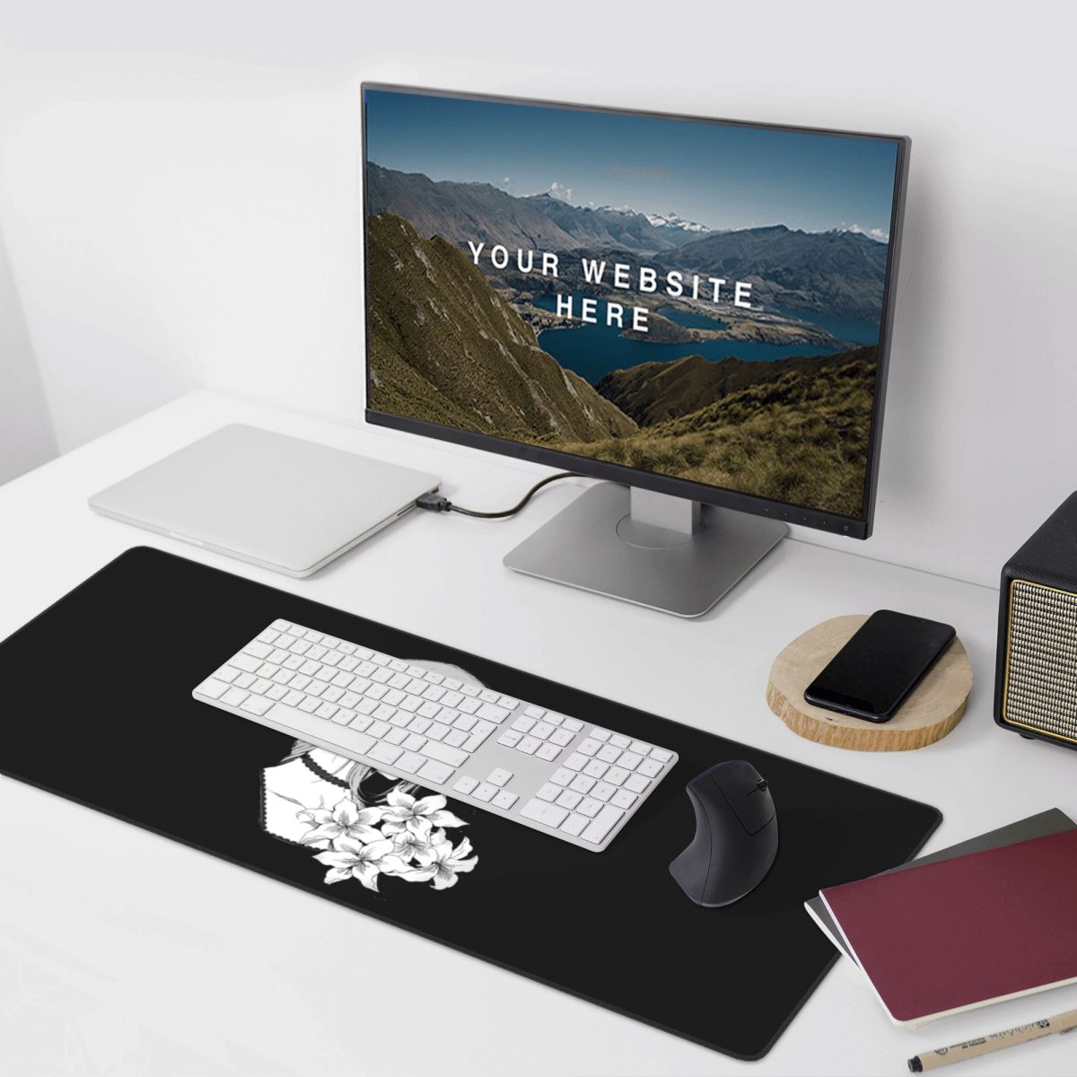 Grand tapis de souris avec mot - Table Tennis Pc avis et prix