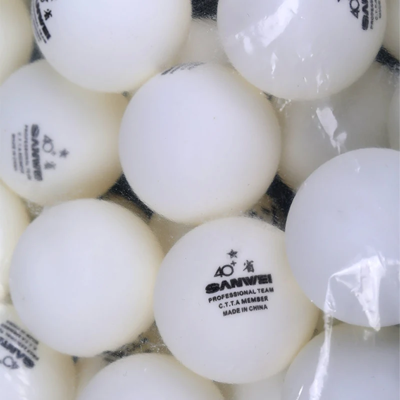 SANWEI 100 pcs/pack 40 + balle - Table Tennis Pc avis et prix