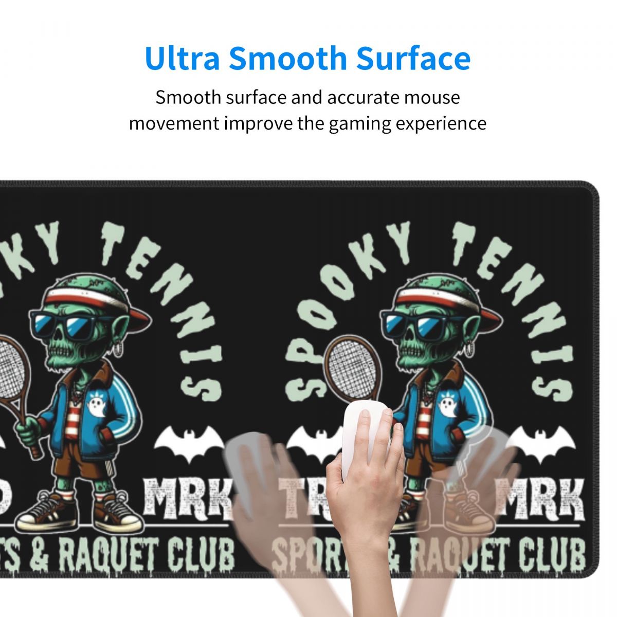 Grand tapis de souris Spooky T - Table Tennis Pc avis et prix